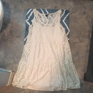 American Eagle Lace Tank Dress